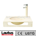 Fabulous vanity top basin lautus item T086GL passed ISO9001,CE,USTG sink vanity